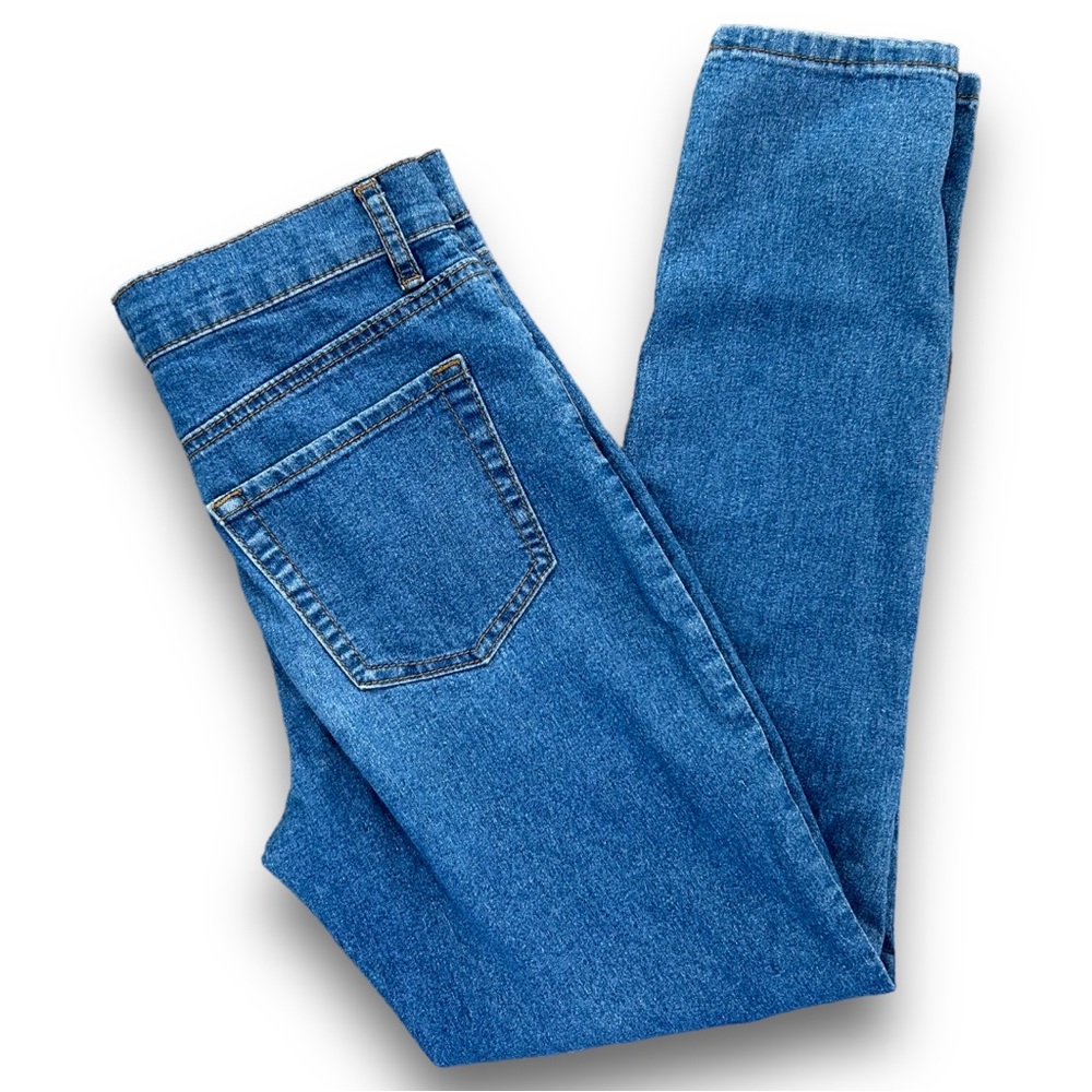 4/$20 Forever 21 High Rise Skinny Jeans Women Size 25 Medium Wash Stretch Denim - Picture 3 of 4